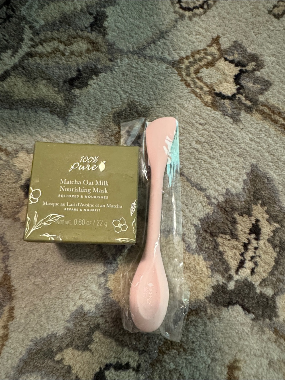 NWT, 100% Pure- matcha oat milk nourishing mask